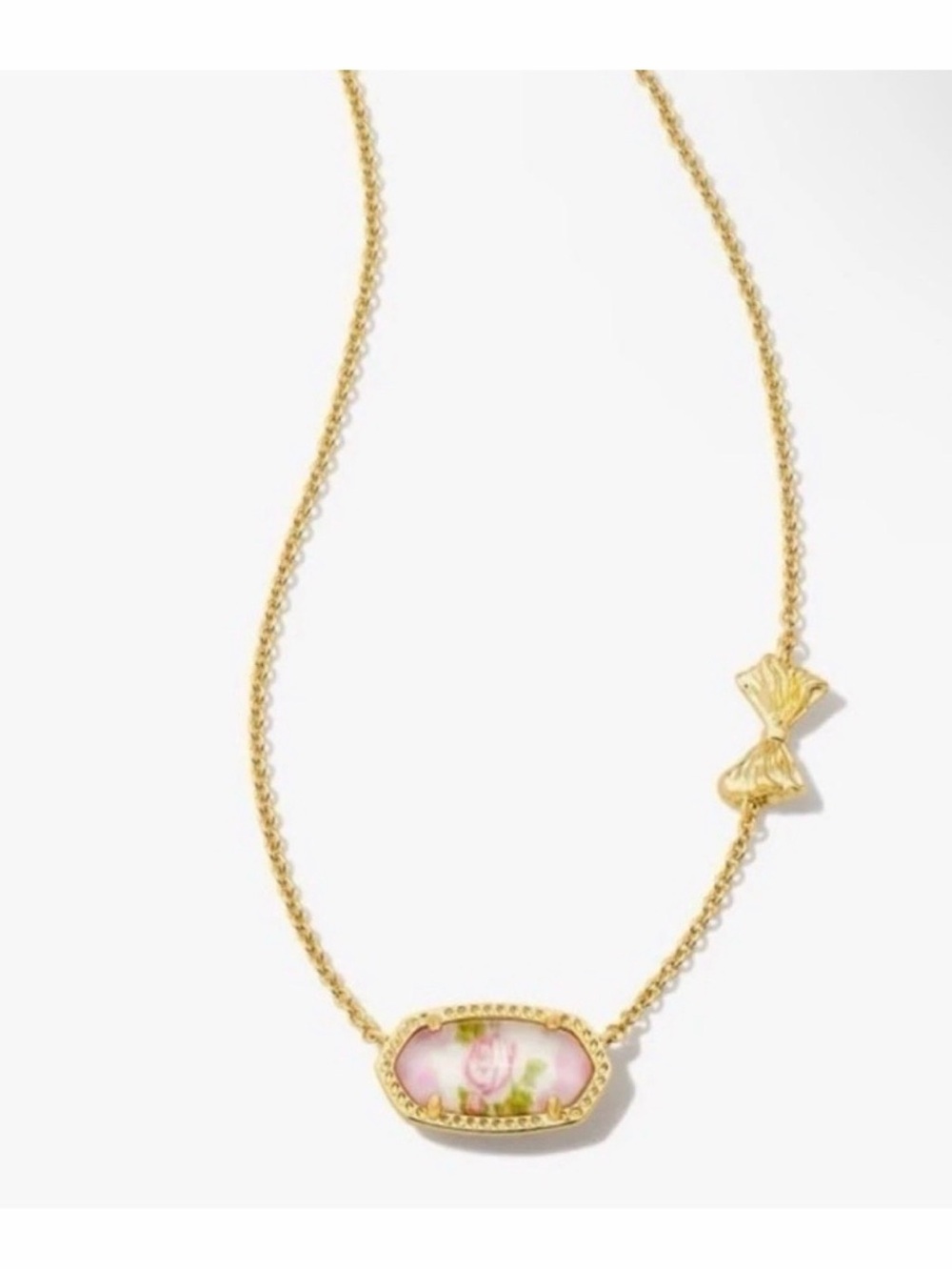 Kendra Scott x Love Shack Fancy necklace